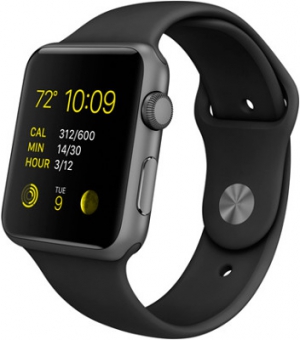 Apple Watch Sport 42mm Sport Band Black Apple Watch Sport 42mm Sport Band Black